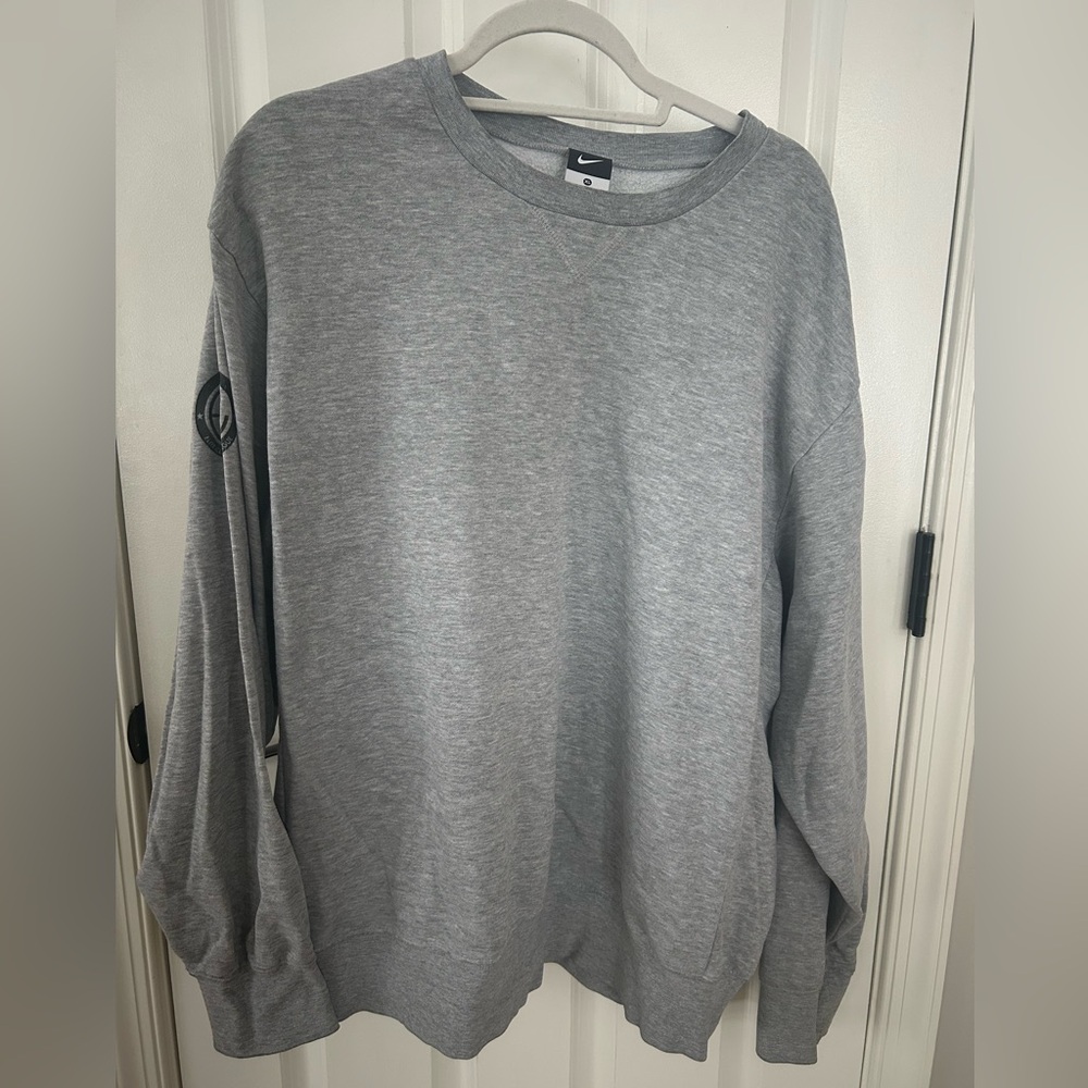 Nike Crewneck, ECNL branded, Grey, Size XL